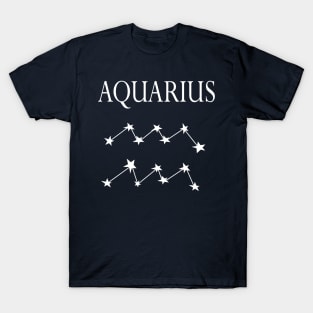 Aquarius Sign T-Shirt